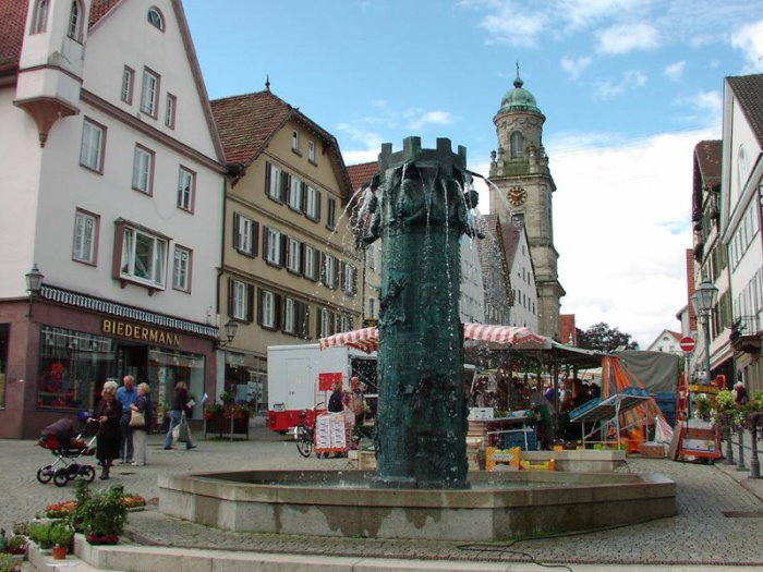 Innenstadt von Hechingen